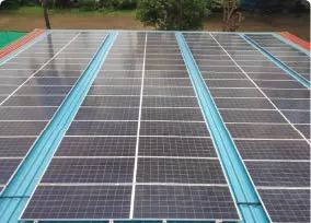 Tata Power solar rooftop pannel St. Xavier's college